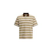 T-shirt Prada Poloshirt korte mouw gestreept