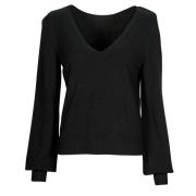 Trui Vila VIRIL REV V-NECK L/S TOP