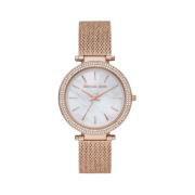 Horloge MICHAEL Michael Kors Mini Darci Rose GoudToon Horloge Kristal ...