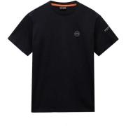 T-shirt Napapijri S Badge T-Shirt Black