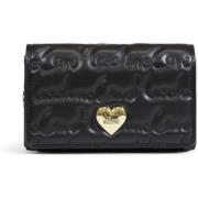 Tas Love Moschino Gewatteerde portemonnee hart bedel