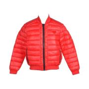 Trainingsjack Love Moschino Dames Casual Gewatteerd Jas Rood