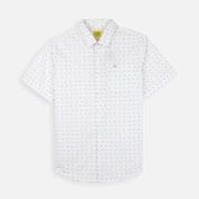 Overhemd Lange Mouw Oxbow Microprint shirt met korte mouwen GEO