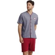 Pyjama's / nachthemden Admas Sailing Antonio Miro Pyjamashort shirt