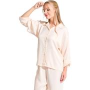 Pyjama's / nachthemden Lisca PARIS Top pyjamashirt lange mouwen