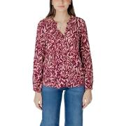 Blouse Street One Buttoned tunic blouse w collar 345323