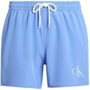 Zwembroek Calvin Klein Jeans CK Monogram Swim Shorts Glacier