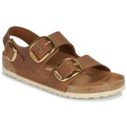 Slippers BIRKENSTOCK Milano Big Buckle LEOI Cognac HEX