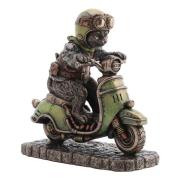 Beeldjes Signes Grimalt Steampunk-Scooter Cat
