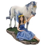 Beeldjes Signes Grimalt Fee Met Eenhoorn