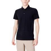 Polo Shirt Korte Mouw Suns BALDO SPONGE TECK TINTA UNITA PLS01049U