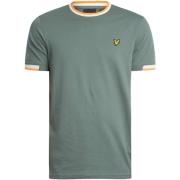 T-shirt Korte Mouw Lyle &amp; Scott Half gekanteld T-shirt