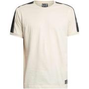 T-shirt Korte Mouw Emporio Armani EA7 Schouderstreep T-shirt