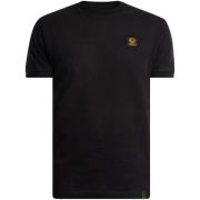 T-shirt Korte Mouw Trojan Effen T-shirt met badge