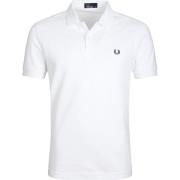 T-shirt Fred Perry Poloshirt Wit