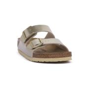 Slippers BIRKENSTOCK ARIZONA KIDS METALLIC GOLD CALZ S