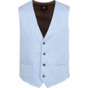 Blazer Suitable Gilet Gris Blauw