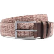 Riem Suitable Leren Riem Mid Bruin