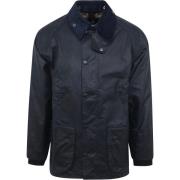 Trainingsjack Barbour Bedale Wax Jas Donkerblauw