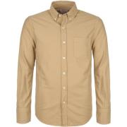 Overhemd Lange Mouw Colorful Standard Overhemd Khaki