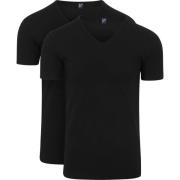T-shirt Alan Red Oklahoma T-Shirt Stretch Zwart (2-Pack)