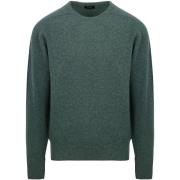 Sweater William Lockie Lamswol Moorland Groen