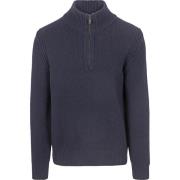 Sweater BOSS Trui Half Zip Kurano Navy