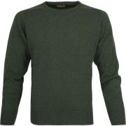 Sweater William Lockie Rosemary Lambswool Groen