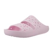 Teenslippers Crocs CLASSIC FLORAL CUT OUT SAND