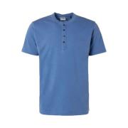 T-shirt No Excess T-Shirt Knoop Blauw