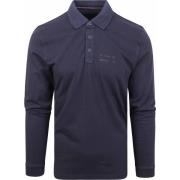 T-shirt Casa Moda Vintage Longsleeve Polo Navy