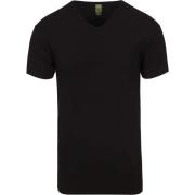 T-shirt Alan Red Bamboo T-shirt Zwart