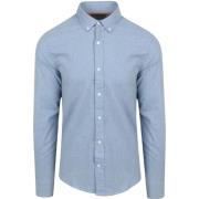 Overhemd Lange Mouw Suitable Overhemd Flanel Lichtblauw