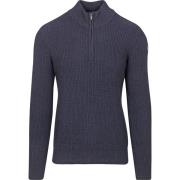 Sweater New Zealand Auckland NZA Half Zip Trui Ryder Navy