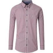 Overhemd Lange Mouw Casa Moda Overhemd Ruiten Rood