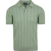 T-shirt Suitable Respect Polo Drop Needle Groen