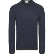 Sweater Profuomo Pullover Boiled Wool Navy