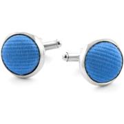 Manchetknopen Suitable Zijde Manchetknoop Midden Blauw F05