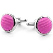 Manchetknopen Suitable Zijde Manchetknoop Fuchsia F21