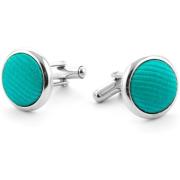 Schoenaccessoires Suitable Zijde Manchetknoop Smaragd F67