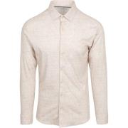 Overhemd Lange Mouw Desoto Overhemd Monochrome Beige