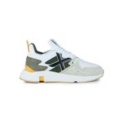 Sneakers Munich Clik 4172063 Blanco/Verde Kaki