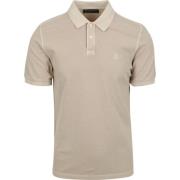 T-shirt Marc O'Polo Poloshirt Faded Silk Greige