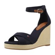 Sandalen Tommy Hilfiger FLAG HIGH WEDGE ESPAD CR