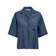 Blouse Only Noos Tokyo Life Shirt - Vintage Indigo