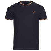 T-shirt Korte Mouw Fred Perry TWIN TIPPED T-SHIRT