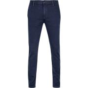 Broek Alberto Rob T400 Dynamic Chino Donkerblauw