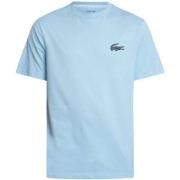 T-shirt Korte Mouw Lacoste Krokodillenprint Lounge T-shirt