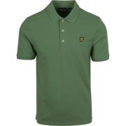 T-shirt Lyle And Scott Polo Plain Groen