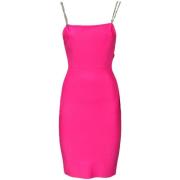 Korte Jurk Forever Unique 607122_fucsia